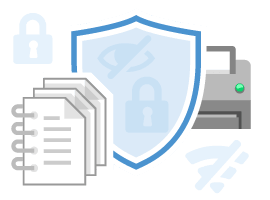 Sicheres Offline-Stapeldrucken zur Vermeidung von Datenlecks