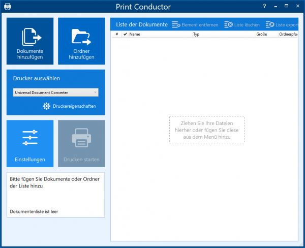 windows print conductor